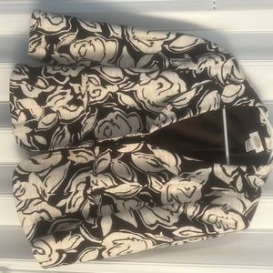 Brown and cream blazer